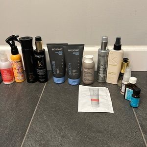 Various hair products - used
